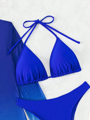 Conjunto Degradê Azul 3 Peças