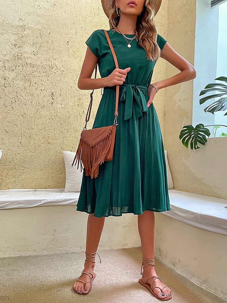 Vestido Midi Elegante Sarah