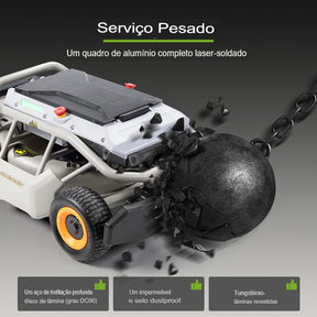 Cortador de grama com controle remoto Mowrator S1 4WD